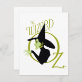 Carte De Correspondance Wicked Witch™ L'Assistant Du Logo Oz™ (Devant / Derrière)