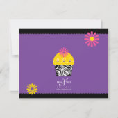 Carte De Correspondance Wild About Cupcakes Note Card (Dos)