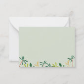 Carte De Correspondance Wild About You Jungle Tiger Saint Valentin (Dos)