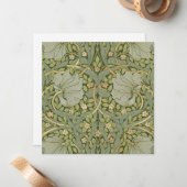 Carte De Correspondance William Morris (Devant/Arrière en situation)