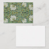 Carte De Correspondance William Morris - Pimpernel (Devant / Derrière)