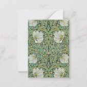 Carte De Correspondance William Morris - Pimpernel (Devant)