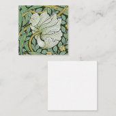 Carte De Correspondance William Morris - Pimpernel (Devant / Derrière)