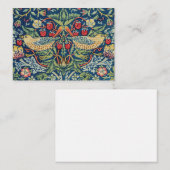 Carte De Correspondance William Morris - Thief aux fraises (Devant / Derrière)