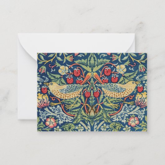 Carte De Correspondance William Morris - Thief aux fraises (Devant)
