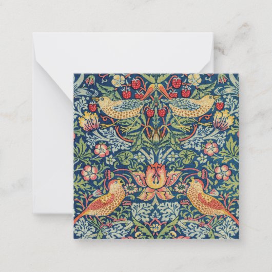 Carte De Correspondance William Morris - Thief aux fraises (Devant)