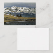 Carte De Correspondance Winter Leadville Colorado (Devant / Derrière)