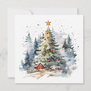 Carte De Correspondance "Winter Wonderland : Faire place au refroidissemen
