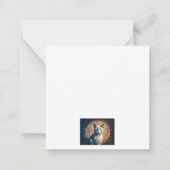 Carte De Correspondance Yeux de chat (Dos)