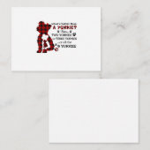 Carte De Correspondance Yorkies (Devant / Derrière)