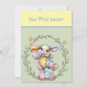 Carte De Correspondance Your First Easter Flat Note Card (Devant)