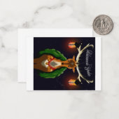 Carte De Correspondance Yule (Devant/Arrière en situation)