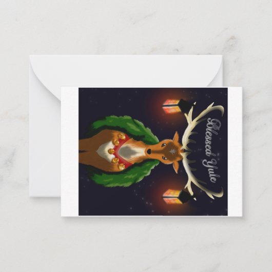 Carte De Correspondance Yule (Devant)