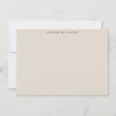 Carte De Correspondance Zebra Pattern Illustrated Personalized Stationery (Devant)