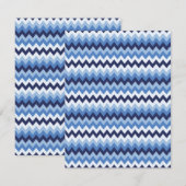 Carte De Correspondance Zigzie pattern 1 (Devant / Derrière)