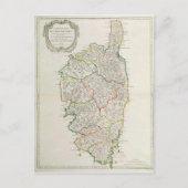 Carte de Corse (Devant)
