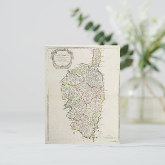 Carte de Corse (Debout devant)