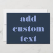 Carte de costume de Hanouka  (Dos)