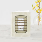 Carte de cotton (Fleur jaune)