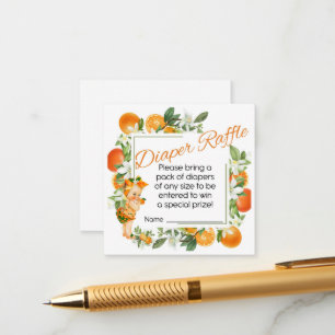 Carte de couche de Baby shower Little Cutie