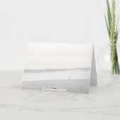 Carte de coucher de soleil anniversaire (Dos)