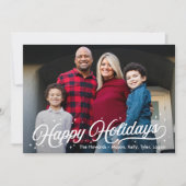 Carte de couleur modifiable, Joyeuses fêtes, étern (Devant)