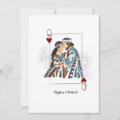 Carte de couple King Queen (Devant)