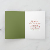 Carte de couple pour toutes les saisons ensemble (Intérieur)