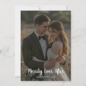 Carte de couple romantique de vacances joyeuses ap (Devant)