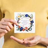 Carte de couplet bibe personnalisable