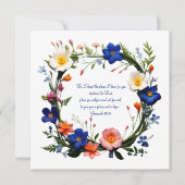 Carte de couplet bibe personnalisable (Devant)