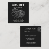 Carte de coupon de réduction pour rendez-vous de s (Devant / Derrière)