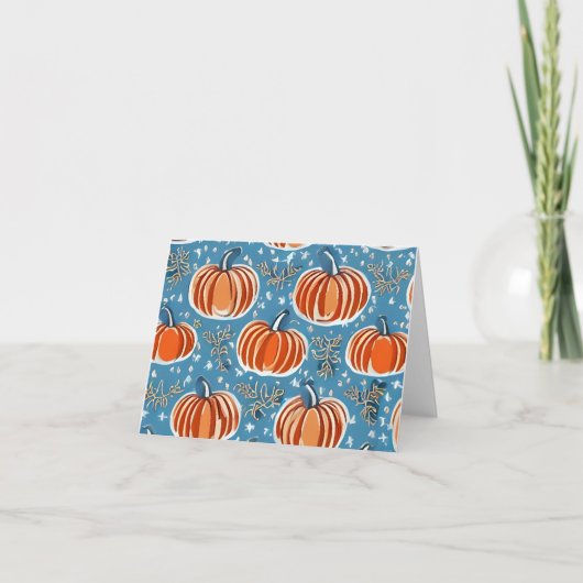 Carte de courge d'hiver (Devant)