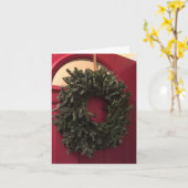 Carte de couronne Fir (Abies) (Fleur jaune)