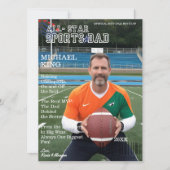 Carte de couverture All Star Sports Papa Magazine (Devant)