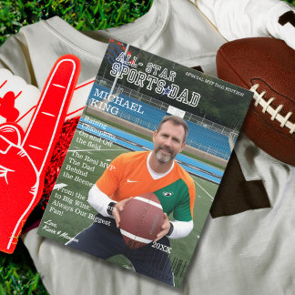 Carte de couverture All Star Sports Papa Magazine