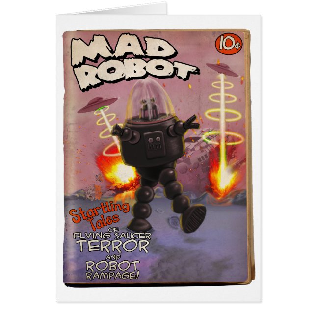 Carte de couverture de pâte robotique (Devant)