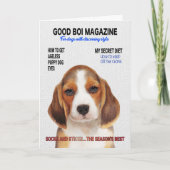 Carte de couverture du magazine beagle Parody (Devant)