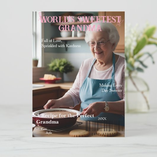 Carte de couverture du magazine de grand-mère le p (Debout devant)