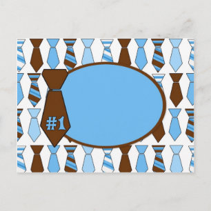 Carte de Cravate de Fête des pères personnalisable