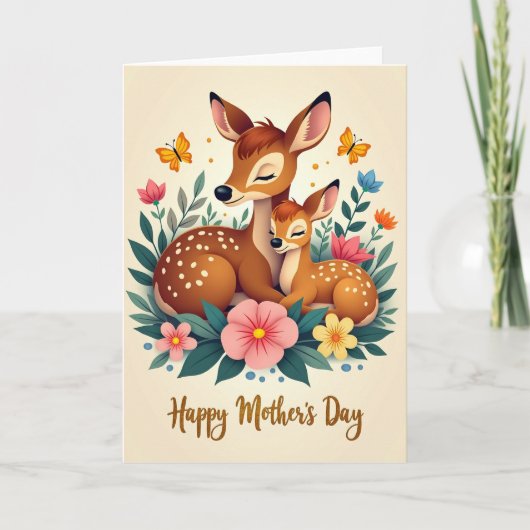 Carte de Créature de la Forêt Aimante (Devant)