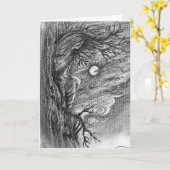 Carte de créature de l'arbre surnaturel (Fleur jaune)