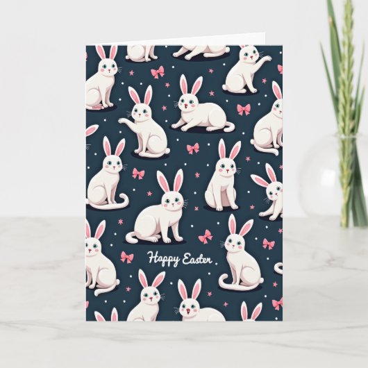 Carte de créature joyeuse de printemps (Devant)