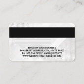 Carte de crédit | Arrière - plan Abstrait géométri (Dos)