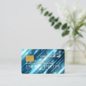 Carte de crédit | Arrière - plan technologique (Debout devant)