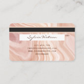 Carte de crédit Artiste moderne de maquillage en m (Dos)