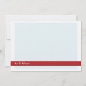 Carte de crédit Bichon Frise Holiday Note Customis (Dos)