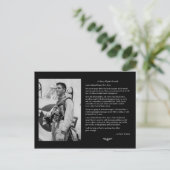 Carte de crédit de la marine Flyer's Creed Card (Debout devant)