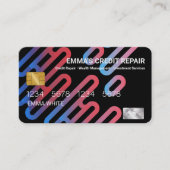 Carte de crédit de réparation (Devant)