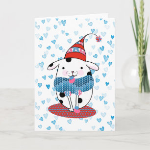 Carte de crédit Doggone Love Card 5 x 7